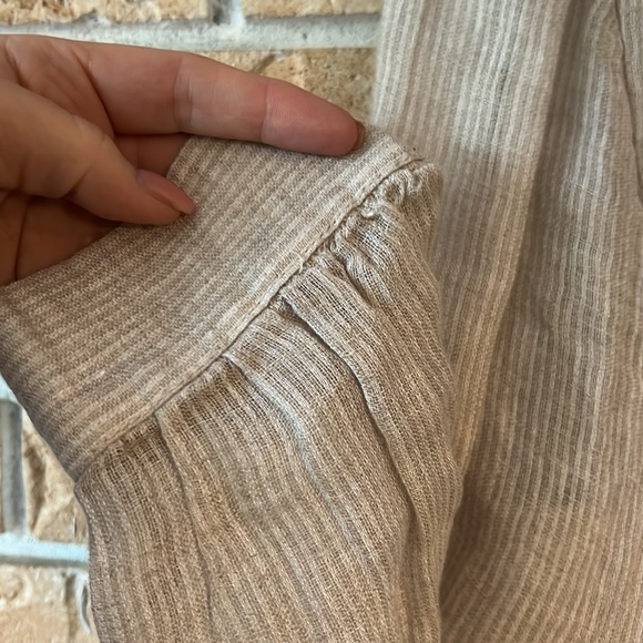 Zara Tiered Striped Shirt - Picture 5 of 7